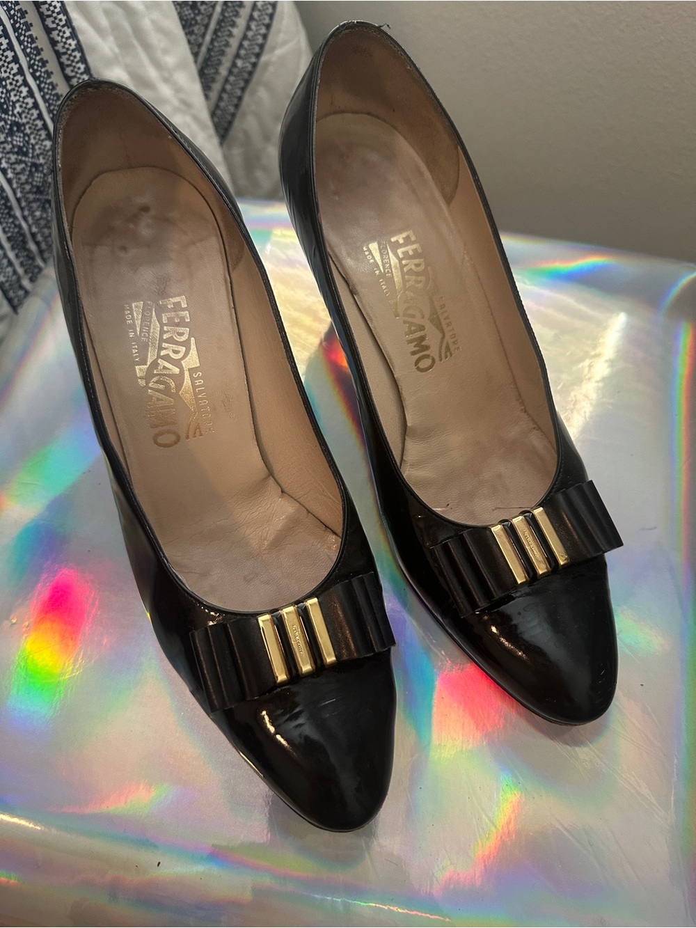 Vintage Salvatore Ferragamo heels